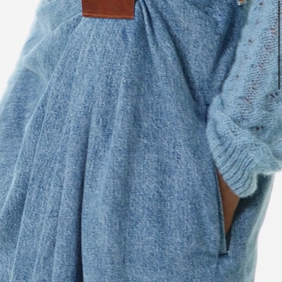 Women’s Denim Wrap Skirt - Picture 3 of 6